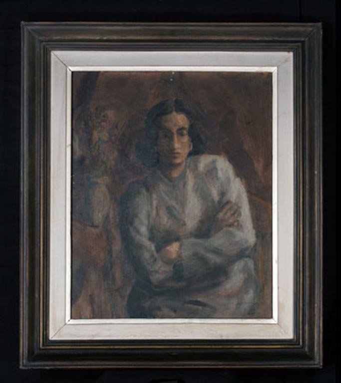 MI HERMANA BELÉN 1946  óleo sobre tela  0.51 x 0.61 Colección privada